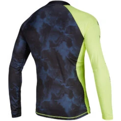 Mystic Crossfire Longsleeve Rash Vest - Navy/Lime -Wetsuit Sale Store 2020 Mystic Crossfire Long Sleeve Rashvest 35401.200149 422 02