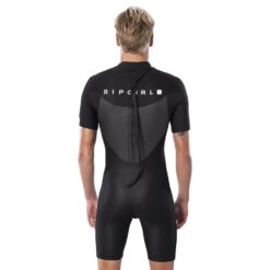 Rip Curl Omega 1.5mm Back-Zip Shorty Wetsuit - Black -Wetsuit Sale Store 2020 Rip Curl Omega 1.5mm Shorty Wetsuit WSP8CM 0090 2