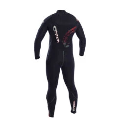 Typhoon Kona Liquid Seam 3/2mm Front Zip Wetsuit - Rustic Red -Wetsuit Sale Store 2020 Typhoon Mens kona back entry 02
