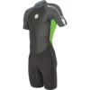 Alder Junior Impact 3/2mm Shorty Wetsuit - Green -Wetsuit Sale Store 2021 Alder Junior Impact Shorty Wetsuit Green
