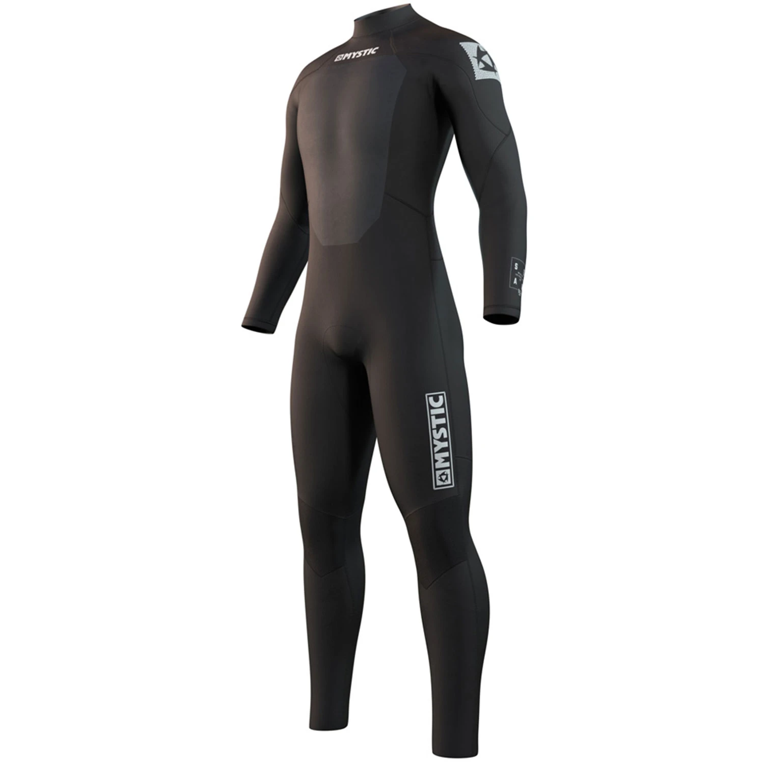 Mystic Star 3/2mm GBS Back-Zip Fullsuit Wetsuit - Black 3 Mystic Star 3/2mm GBS Back-Zip Fullsuit Wetsuit - Black