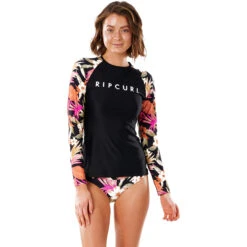 Rip Curl Womens LS UV Rash Top - Northshore 8 Rip Curl Womens LS UV Rash Top - Northshore -Wetsuit Sale Store 2021 Rip Curl Womens LS UV Rash Top Northshore WLY3SW 0090 3