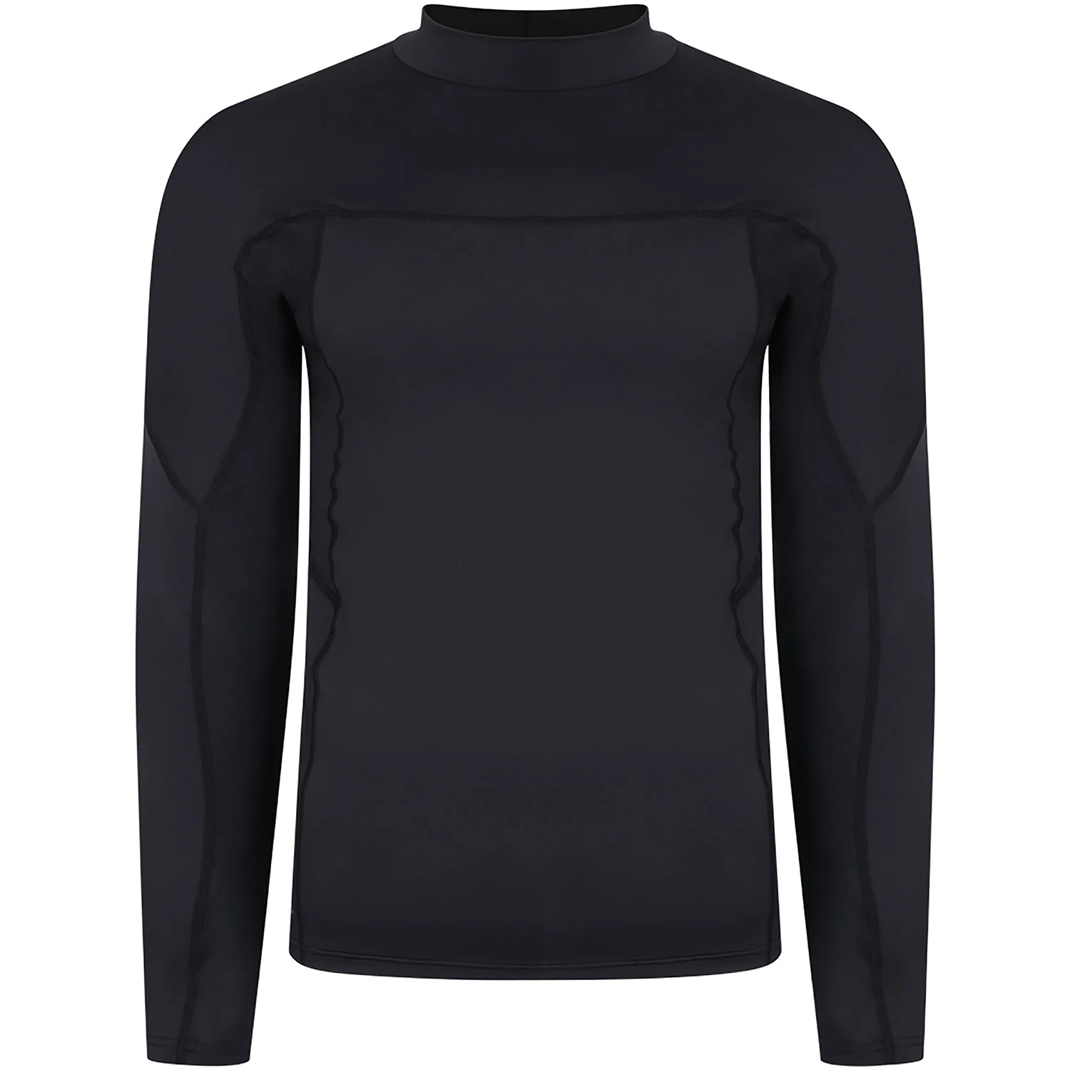 Typhoon Fintra Long Sleeve Rash Vest - Black 3 Typhoon Fintra Long Sleeve Rash Vest - Black