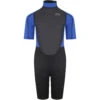Typhoon Storm3 Boys 3/2mm Shorty Wetsuit - Nite Blue -Wetsuit Sale Store 2021 Typhoon Junior Shorty Wetsuit 250935 black nite blue 1