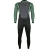 Typhoon Storm3 3/2mm Back Zip Wetsuit - Black/Green -Wetsuit Sale Store 2021 Typhoon Storm3 Fullsuit Wetsuit Green 250775 1