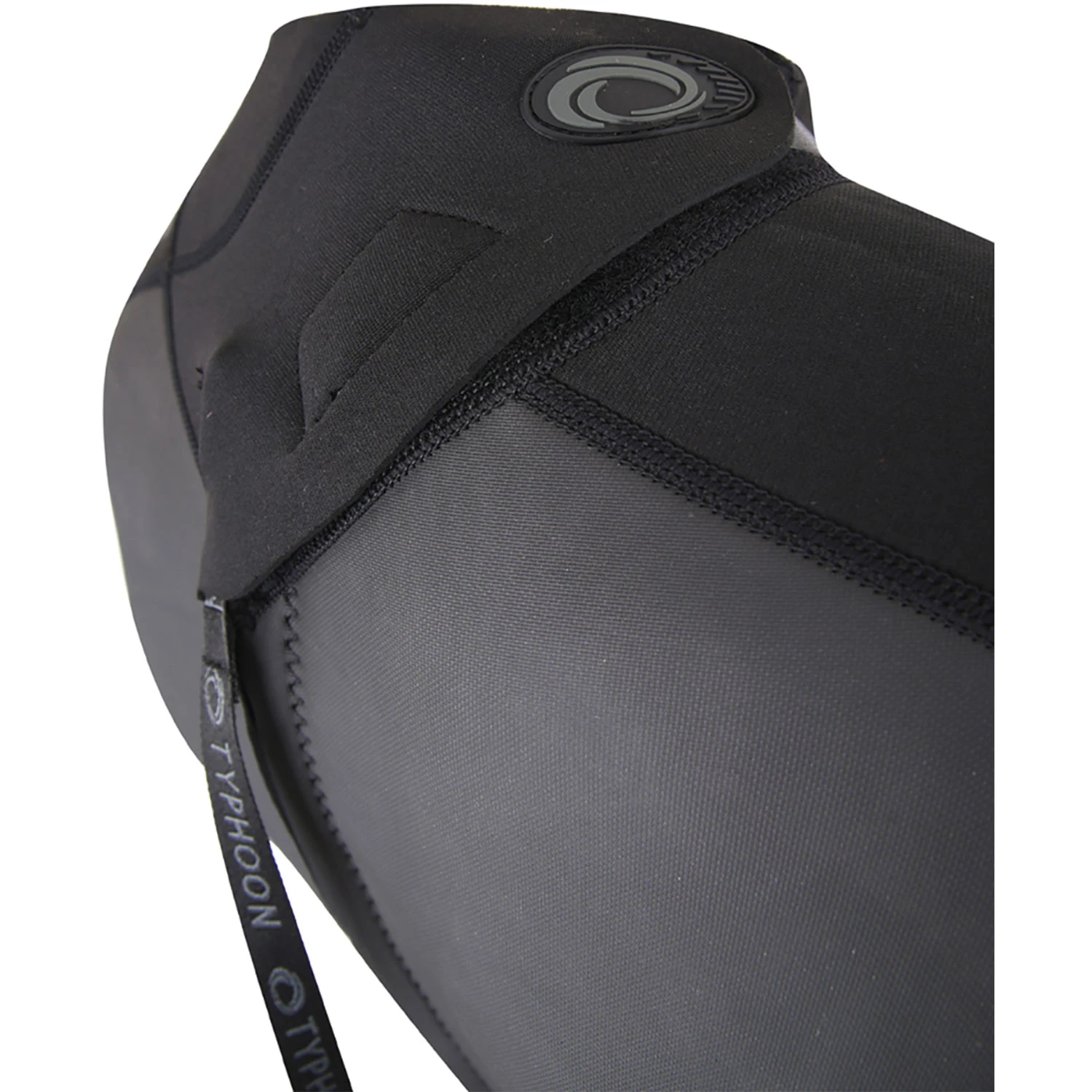 Typhoon Storm3 3/2mm Shorty Wetsuit - Black/Graphite 6 Typhoon Storm3 3/2mm Shorty Wetsuit - Black/Graphite - Image 4