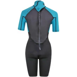 Typhoon Womens Storm3 3/2mm Shorty Wetsuit - Aqua -Wetsuit Sale Store 2021 Typhoon Storm3 Womens Shorty Wetsuit Aqua 250895 2