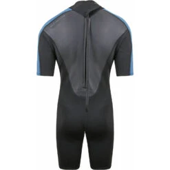 Typhoon Swarm3 3/2mm Shorty Wetsuit - Black/Blue Steel -Wetsuit Sale Store 2021 Typhoon Swarm Shorty Wetsuit 250983 swarm3shorty black bluesteel 2