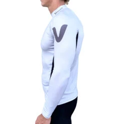 Vaikobi Spandex Long Sleeve UV50+ Rashvest - Silver 7 Vaikobi Spandex Long Sleeve UV50+ Rashvest - Silver -Wetsuit Sale Store 2021 Vaikobi UV Rashie Silver S