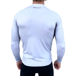 Vaikobi Spandex Long Sleeve UV50+ Rashvest - Silver 6 Vaikobi Spandex Long Sleeve UV50+ Rashvest - Silver -Wetsuit Sale Store 2021 Vaikobi UV rashie Silver B