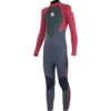Alder Junior Stealth 5/4/3mm BZ Fullsuit Wetsuit - Jet Black / Red -Wetsuit Sale Store 2022 Alder Stealth Junior 5mm Wetsuit STEALTH JUNIOR BLK BIKING RED 2021 2022