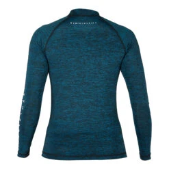 Magic Marine Womens Cube Long Sleeve Rashvest - Dark Blue Melee -Wetsuit Sale Store 2022 Magic Marine Womens Cube Long Sleeve Rash Guard Dark Blue Melee MM081011 4MM081011 448 04