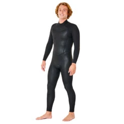 Rip Curl Freelite 3/2mm Back Zip Wetsuit - Black -Wetsuit Sale Store 2022 Rip Curl Freelite 32 Mens Wetsuit WF203M 0090 1