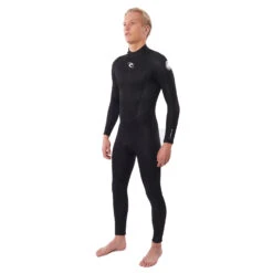 Rip Curl Freelite 3/2mm Back Zip Wetsuit - Black