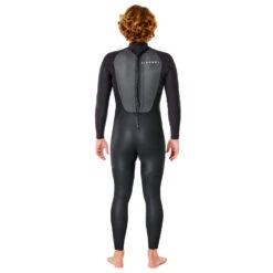 Rip Curl Omega 3/2mm E-Stitch Back Zip Wetsuit - Black -Wetsuit Sale Store 2022 Rip Curl Omega 32 Backzip Wetsuit Black 114MFS 3