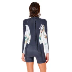 Rip Curl Womens Dawn Patrol EC 2/2mm Springsuit - Charcoal -Wetsuit Sale Store 2022 Rip Curl Womens ECO Dawn Patrol Spring Suit Charcoal 115WSP 8059 2