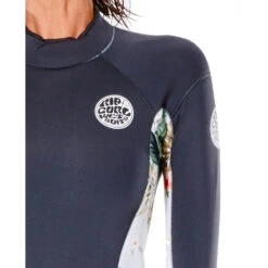 Rip Curl Womens Dawn Patrol EC 2/2mm Springsuit - Charcoal -Wetsuit Sale Store 2022 Rip Curl Womens ECO Dawn Patrol Spring Suit Charcoal 115WSP 8059 5