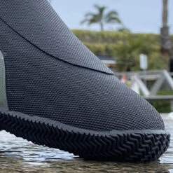 Vaikobi Junior Speed Grip High Cut Dinghy Wetsuit Boots - Black -Wetsuit Sale Store 2022 Vaikobi Hi Cut Wetsuit Dinghy Boots 4