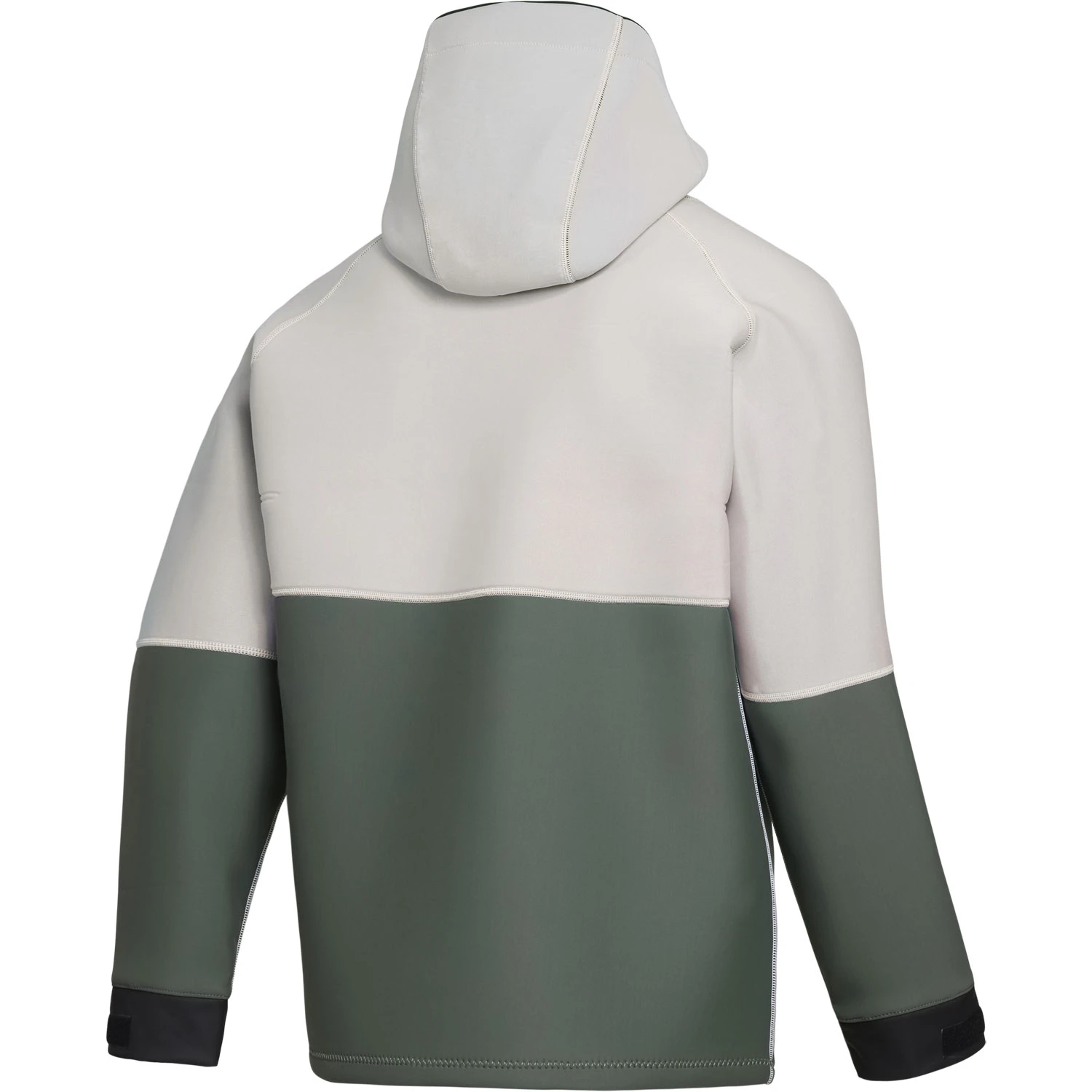 Mystic Fury Hoodie 3/2mm Neoprene Hoody - Dark Olive 4 Mystic Fury Hoodie 3/2mm Neoprene Hoody - Dark Olive - Image 2