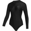 Mystic Womens Jayde Long Sleeve Swimsuit Rashvest - Black -Wetsuit Sale Store 2023 Mystic Jade Long Sleeve Swimsuit 230160 900 01