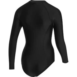 Mystic Womens Jayde Long Sleeve Swimsuit Rashvest - Black -Wetsuit Sale Store 2023 Mystic Jade Long Sleeve Swimsuit 230160 900 02