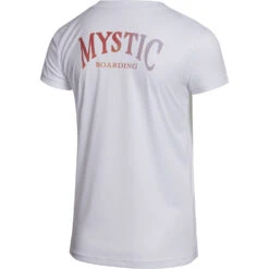 Mystic Womens Jayde Short-Sleeve Rashvest - White 5 Mystic Womens Jayde Short-Sleeve Rashvest - White -Wetsuit Sale Store 2023 Mystic Jayde Loose Fit Rash Guard 230157 100 02