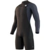 Mystic Marshall 3/2mm Long Arm Shorty Wetsuit - Black -Wetsuit Sale Store 2023 Mystic Mens Wetsuit 230116 900 01