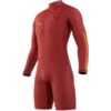 Mystic THE ONE 3/2mm Zip-Free Long Arm Shorty Wetsuit - Red -Wetsuit Sale Store 2023 Mystic Mens Wetsuit 230126 300 01