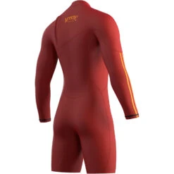 Mystic THE ONE 3/2mm Zip-Free Long Arm Shorty Wetsuit - Red 5 Mystic THE ONE 3/2mm Zip-Free Long Arm Shorty Wetsuit - Red -Wetsuit Sale Store 2023 Mystic Mens Wetsuit 230126 300 02