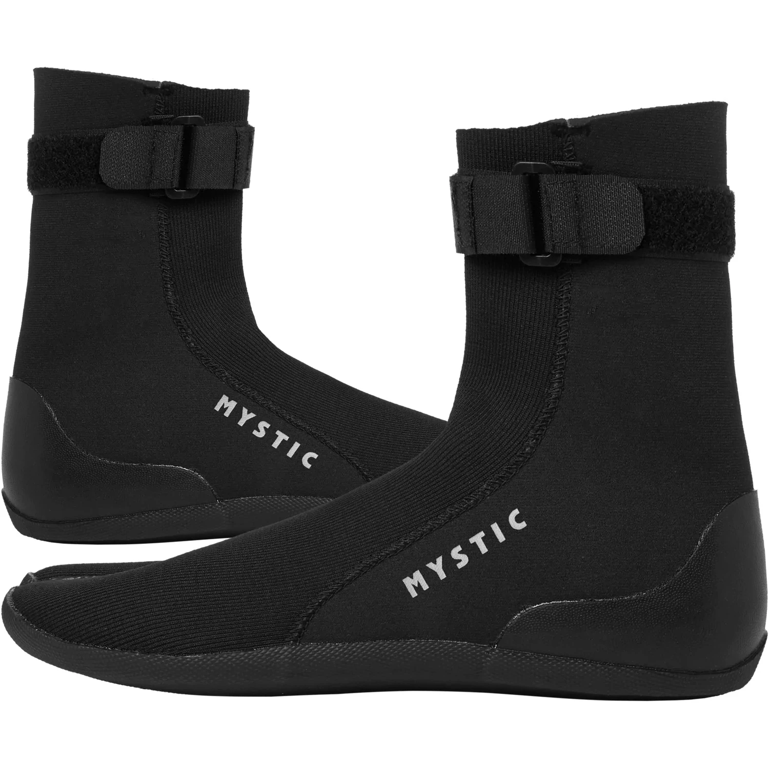 Mystic Roam 3mm Split Toe Sock Boots Wetsuit Boots - Black 3 Mystic Roam 3mm Split Toe Sock Boots Wetsuit Boots - Black