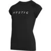 Mystic Womens Star Short Sleeve Rashvest - Black -Wetsuit Sale Store 2023 Mystic Star Short Sleeve Rash Guard 220361 900 01