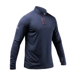 Zhik UV Active 1/4 Zip Long Sleeve Quick Dry UV50+ Top - Navy -Wetsuit Sale Store 2023 zhik mens uv active ls top navy 1