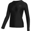 Mystic Womens Jayde Long-Sleeve Zip-Up Rashvest - Black 2 Mystic Womens Jayde Long-Sleeve Zip-Up Rashvest - Black -Wetsuit Sale Store 230161 900 01