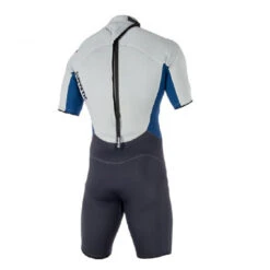 Mystic Brand 3/2mm Back-Zip Flatlock Shorty Wetsuit - Navy -Wetsuit Sale Store 35000.180055 410 mystic brand shorty 32 bzip flatlock.1 large 6