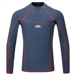 Gill Pro Rash Vest Long Sleeve - Ocean