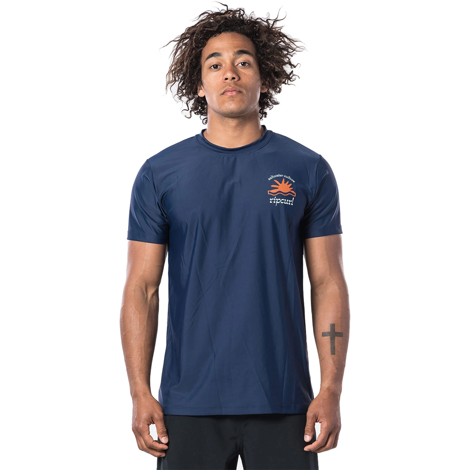 Rip Curl Wilder Short Sleeve Loose Fit UV Tee - Navy 3 Rip Curl Wilder Short Sleeve Loose Fit UV Tee - Navy
