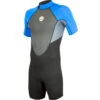 Alder Impact 3/2mm Backzip Shorty Wetsuit - Royal Blue - WS21MIS -Wetsuit Sale Store Alder Mens Impact Shorty Royal 22 Blue