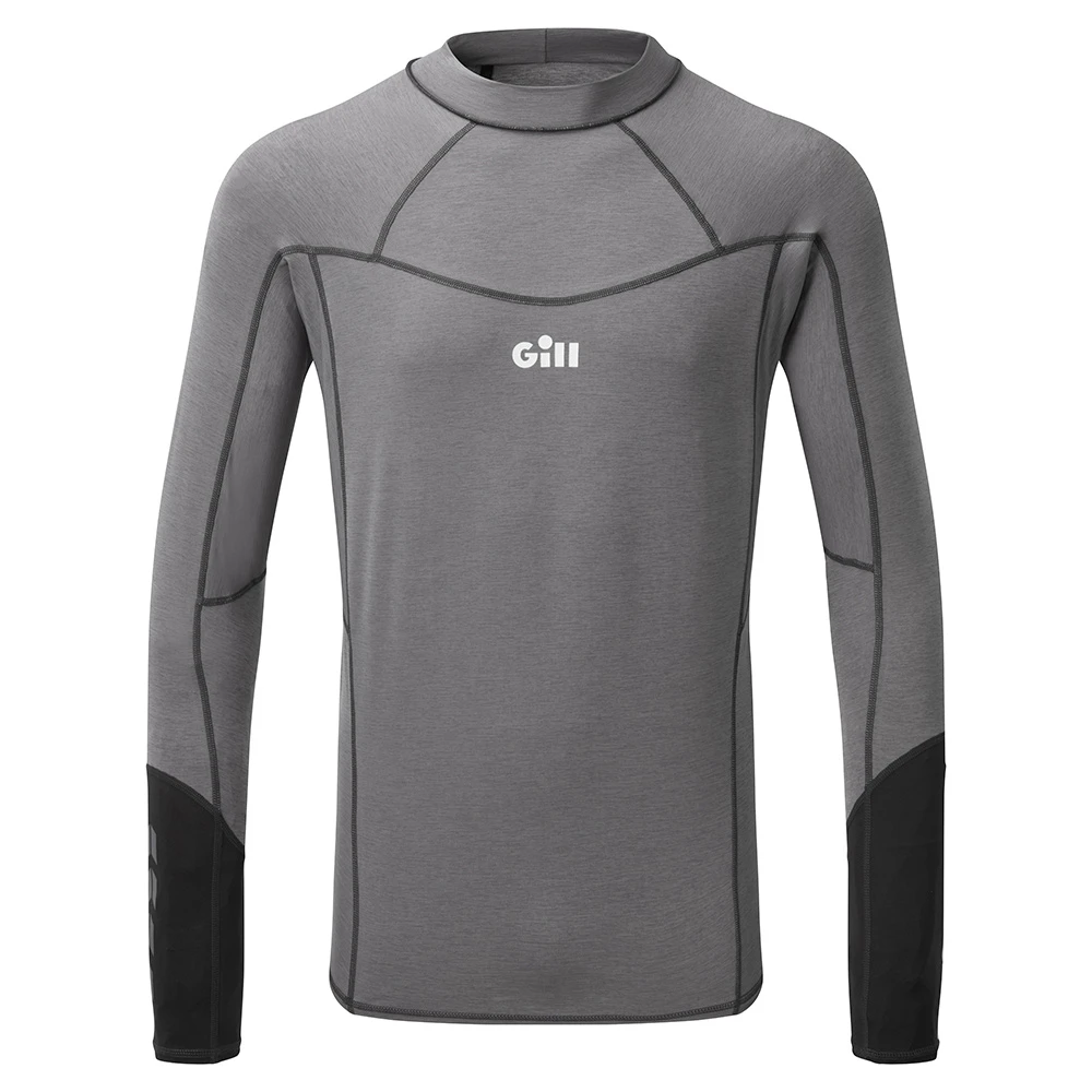 Gill ECO Rash Vest Long Sleeve - Grey 3 Gill ECO Rash Vest Long Sleeve - Grey
