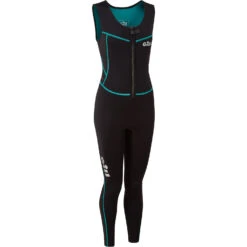 Gill Womens Dynamic Front Zip Longjane Wetsuit - Black -Wetsuit Sale Store Gill Womens Dynamic Longjane Wetsuit 5017W BLACK 3