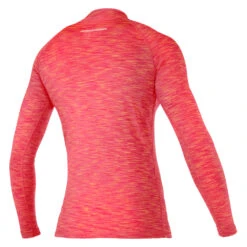 Magic Marine Womens Cube Long Sleeve Rashvest - Pink Melee -Wetsuit Sale Store Magic Marine Cube Long Womens Rash Pink Melee Back