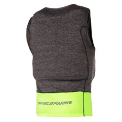 Magic Marine Race Overtop - Flash Yellow -Wetsuit Sale Store Magic Marine Race Vest Yellow Back