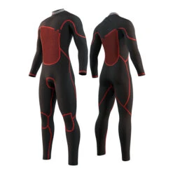 Mystic THE ONE 3/2 GBS Zip-Free Wetsuit - Grey -Wetsuit Sale Store Mystic The One Zip Free Fullsuit Wetsuit Black 2 1