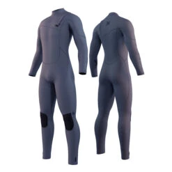 Mystic THE ONE 4/3 GBS Zip-Free Wetsuit - Grey 220009 -Wetsuit Sale Store Mystic The One Zip Free Fullsuit Wetsuit Grey 1 1