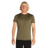 Rip Curl Short Sleeve Compass UV Tee - Khaki -Wetsuit Sale Store Rip Curl Short Sleeve Compass UV Tee WLY8SM 0064 1