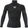 Alder SPIRIT Long Sleeve Polypro Thermal Rash Vest - Black -Wetsuit Sale Store SPIRIT MENS SS THERMAL