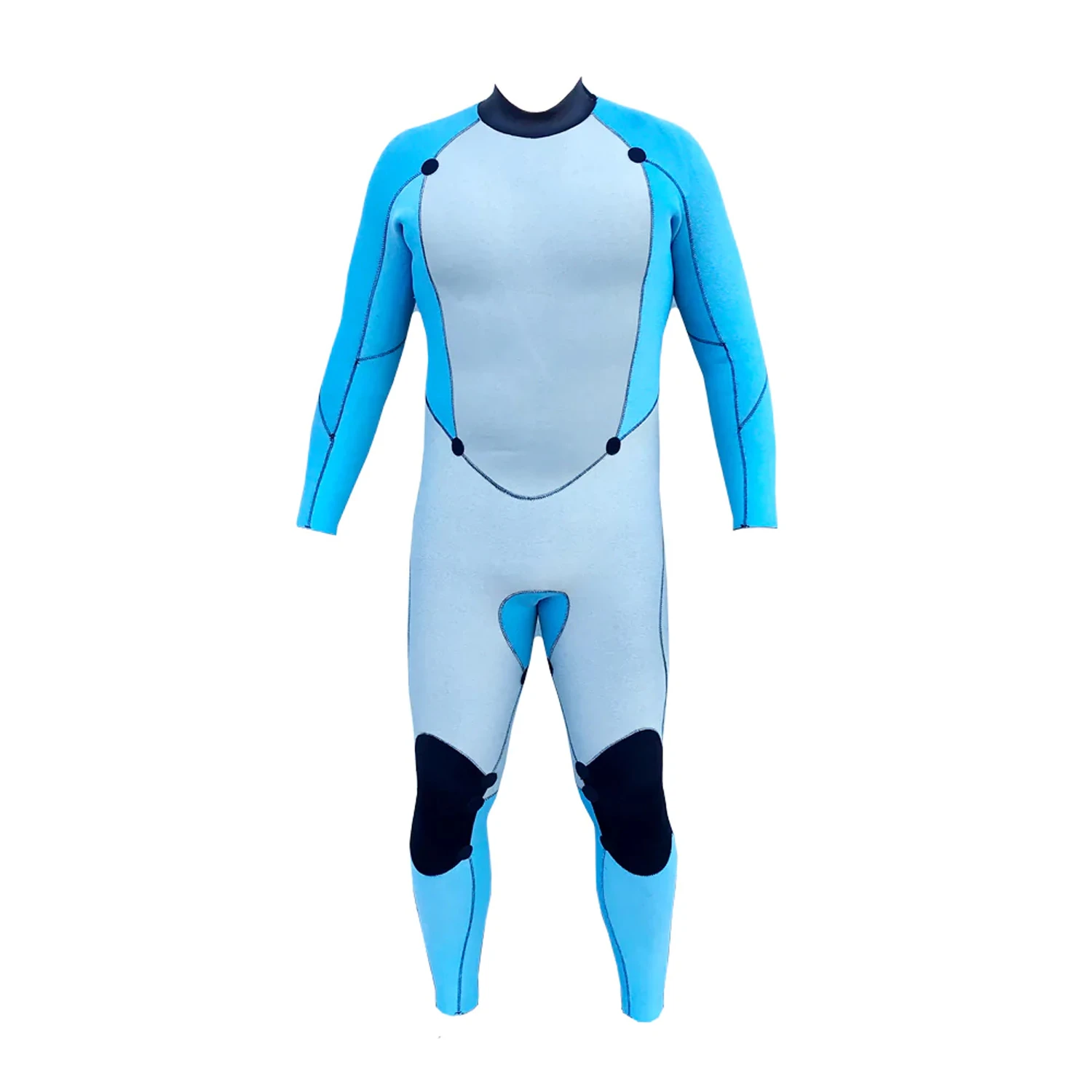 Vaikobi FLEXFORCE 4/3mm GBS Backzip Wetsuit - Black 7 Vaikobi FLEXFORCE 4/3mm GBS Backzip Wetsuit - Black - Image 6