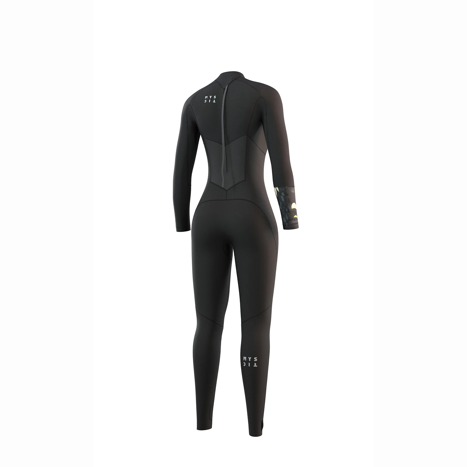 Mystic Womens Dazzled 4/3 GBS Back Zip Wetsuit - Black 4 Mystic Womens Dazzled 4/3 GBS Back Zip Wetsuit - Black - Image 2