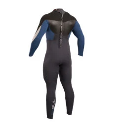 Gul Response 3/2mm BS Wetsuit - Graphite/Blue -Wetsuit Sale Store gul response 3 2mm bs wetsuit 2018 graphite blue back