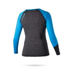 Magic Marine Womens Energy Long Sleeve Rashvest - Blue -Wetsuit Sale Store magic marine women energy long sleeve rashvest 2017 blue bk