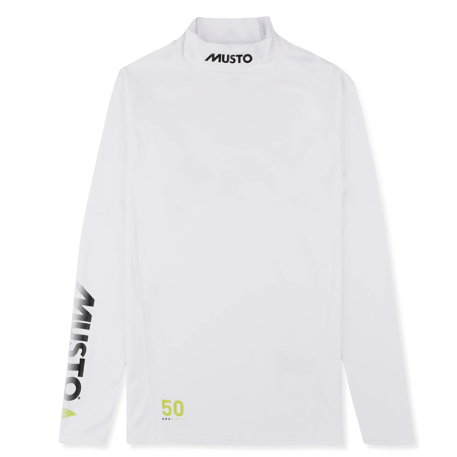 Musto Sunblock Long Sleeve Rash Guard - White 3 Musto Sunblock Long Sleeve Rash Guard - White